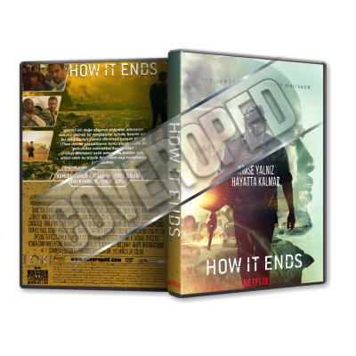 How It Ends 2018 Türkçe Dvd Cover Tasarımı